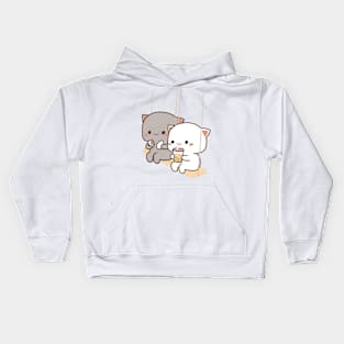 vintage-cat Kids Hoodie